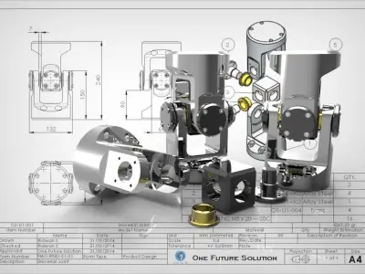 Universal Joint Free 3D model