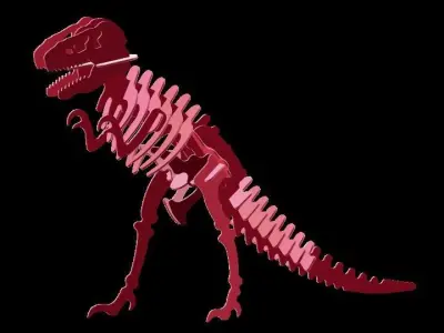 T-Rex Puzzle 3D model