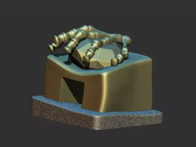 PIRATE CAVE Free low-poly 3D model