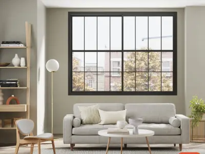 Living Room Interior Scene for Corona 3D model