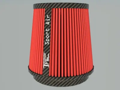 Sport Air Filter 3D model