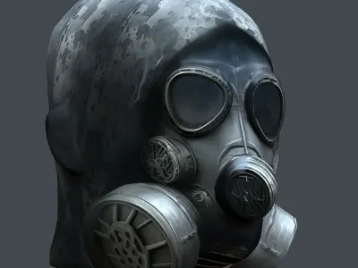 Helmet 3d model military combat Military Low-poly Low-poly 3D model