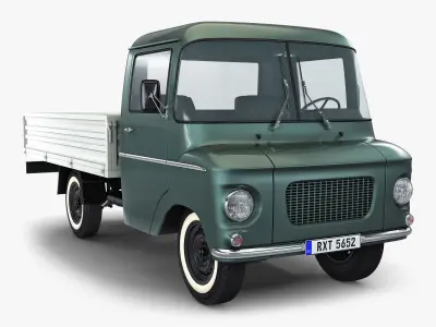 Generic Retro Light Duty Truck M 1 3D model