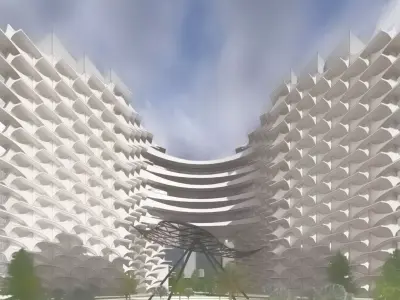 Skyscraper BUILDING 3D MODEL Low-poly 3D model