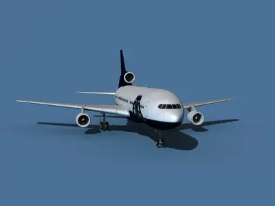 Lockheed L-1011-50 American Trans Air 2 3D model