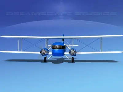 Curtiss Condor V04 3D model