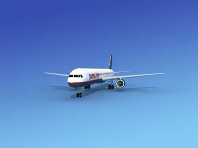 Boeing 757-300 America West 1 3D model