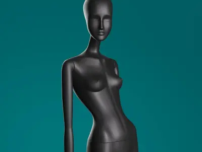 Mannequin 601 coll60 3D model