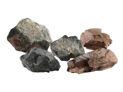  Assorted Sharp Stone Models Collection 