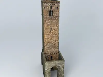 St Rules tower Free 3D model