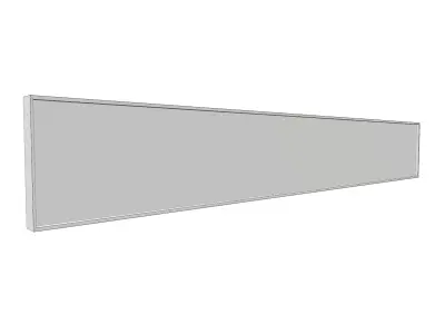 Fire Extinguisher Sign Low-poly 3D model