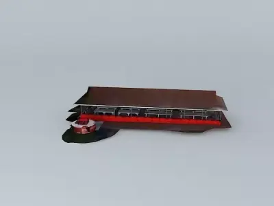 Christian SHAN Hendricks Market Place St Croix USVI 3D model