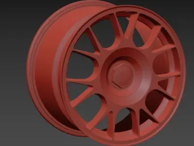 Rotiform TUF wheel 3D model