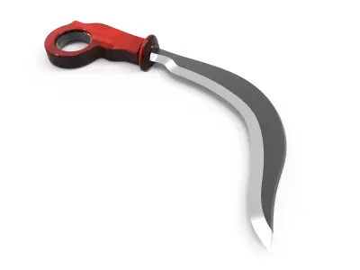 Kerambit  Low-poly 3D model