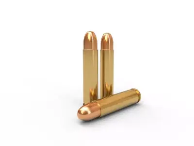 30 M1 Carbine  Ammo Low-poly 3D model