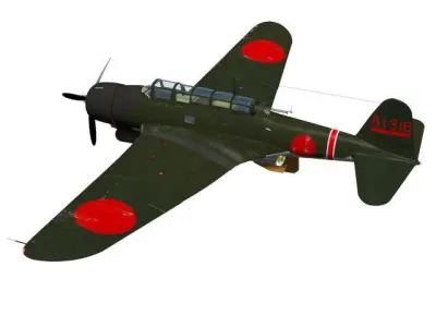 nakajima B5N Kate Type3 3D model