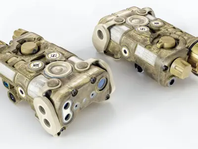 EOTech NGAL Laser Aiming Device Low-poly 3D model