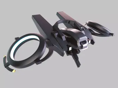 Falcon Drone 3D model