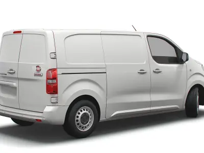 Fiat Scudo L2 2022 3D model