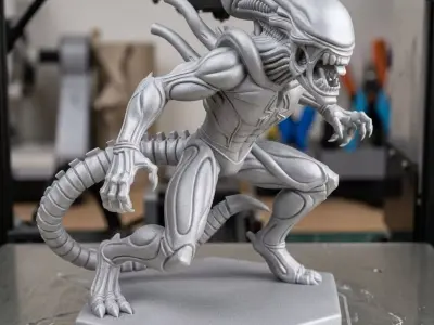Alien Xenomorph Figure 3D print model