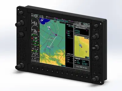 Garmin G1000 3D model
