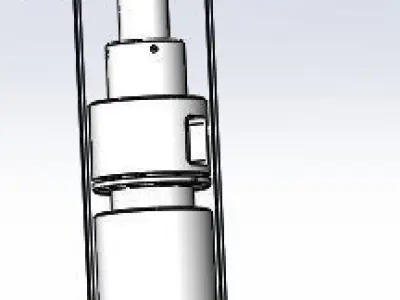 Cam rotate platform 3D model