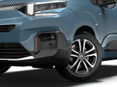 Citroen e Berlingo Max XTR 2025 3D model