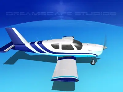 Socata TB-20 Trinidad V07 3D model