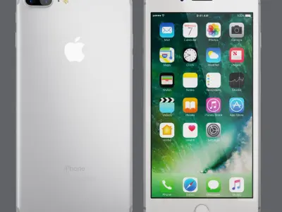 IPhone 7 Plus collection 3D model