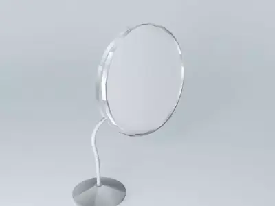 Mirror with Flexible Metal Free 3D model