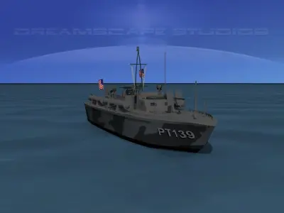 Elco PT Boat PT-139 3D model