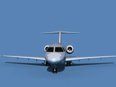Hawker Siddley 4000 V00 3D model
