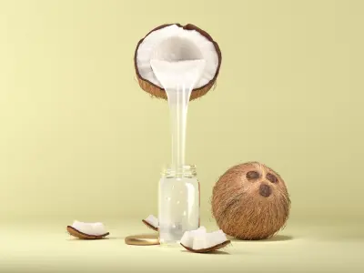 Coco and coco party on scene 3D model