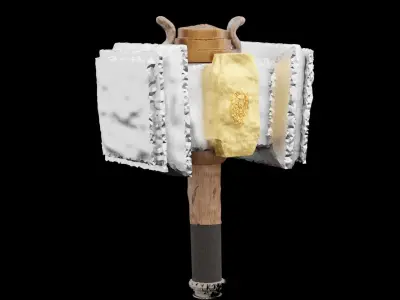 3D Mash Hammer 3D model