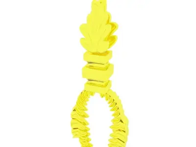Gold thing 3D model