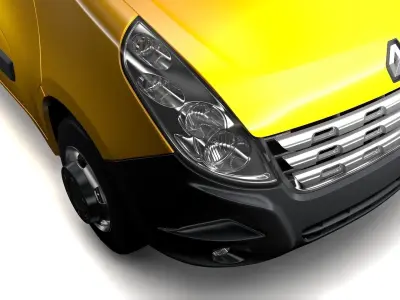 Renault Master L3H2 Van 2010 3D model