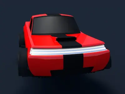 Hover car concept 3d Model 3D model