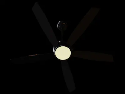 Modern Fan Free 3D model