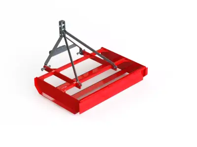 WG 1036-150 - Mounted road grader 3D model