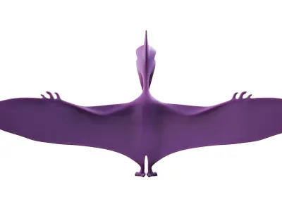 Cartoon Dinosaur Pterodactyl  3D model
