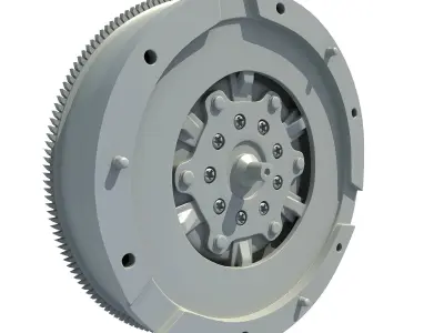 3D Engine Flywheel 99 3D model