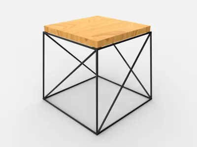 Stool 02 Free 3D model