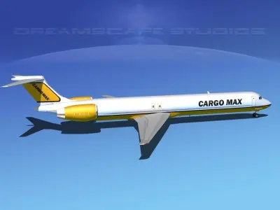 Douglas MD-80 CargoMax 3D model