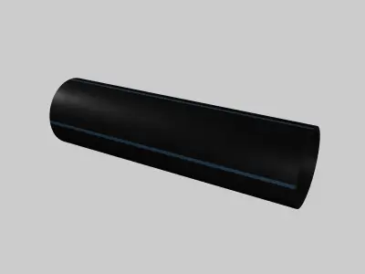 HDPE pipes 3D model
