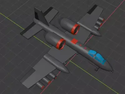 A-10 Warthog Wannabe 3D model