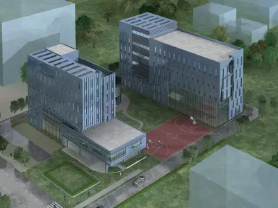 Office Building Collection 50 items Vol6 3D model