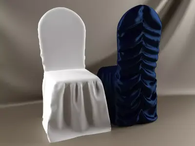 wedding chair Free 3D model