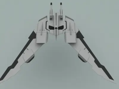 ZGMF-X19A Fatum 01  3D model