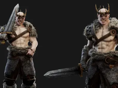 Orc Marauder 3D model