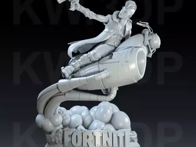 Fortnite 2 action figure 3D print model purchase
